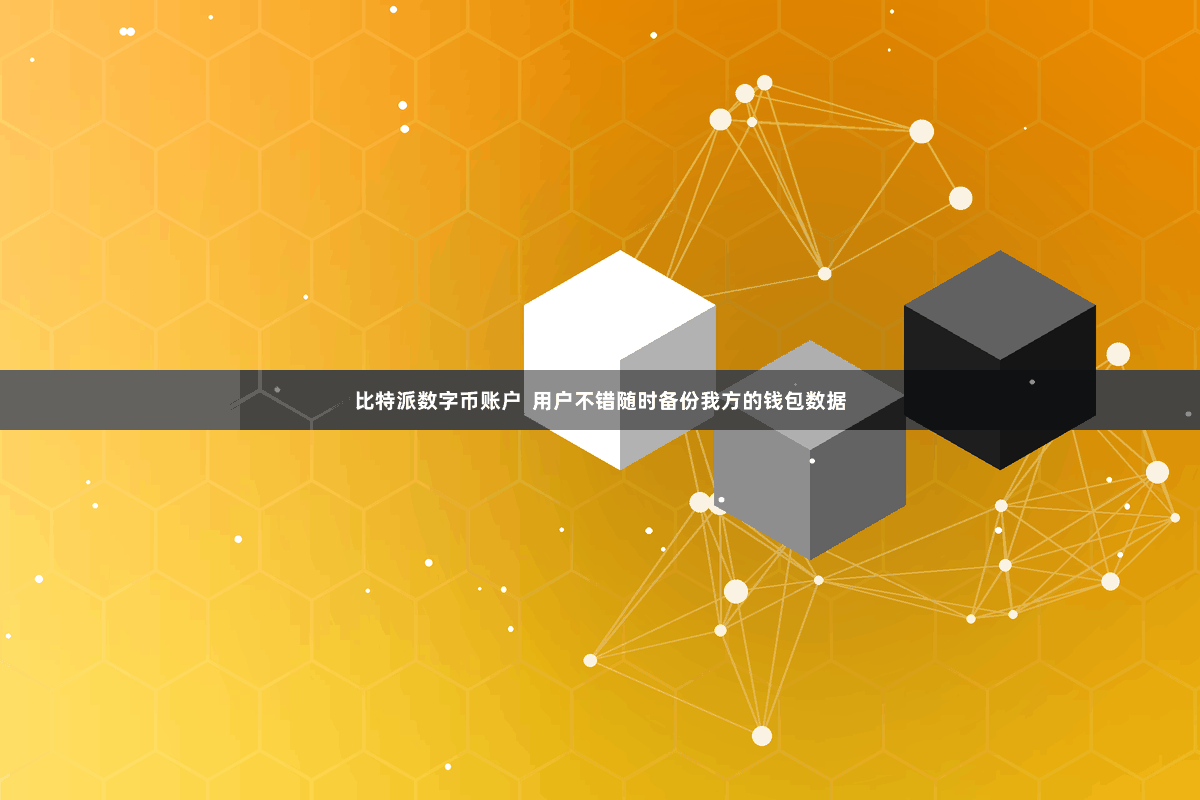 比特派数字币账户  用户不错随时备份我方的钱包数据